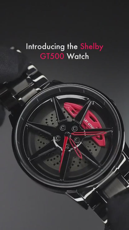 Stereoscopic Car Wheel Watch