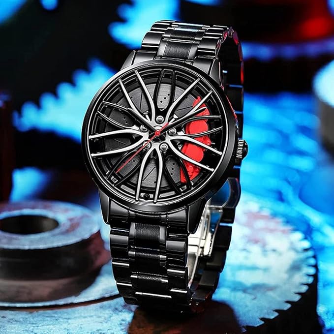 Stereoscopic Car Wheel Watch