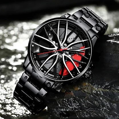 Stereoscopic Car Wheel Watch